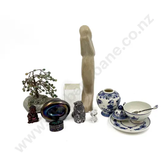 Quantity of Assorted incl Art Glass Ornaments