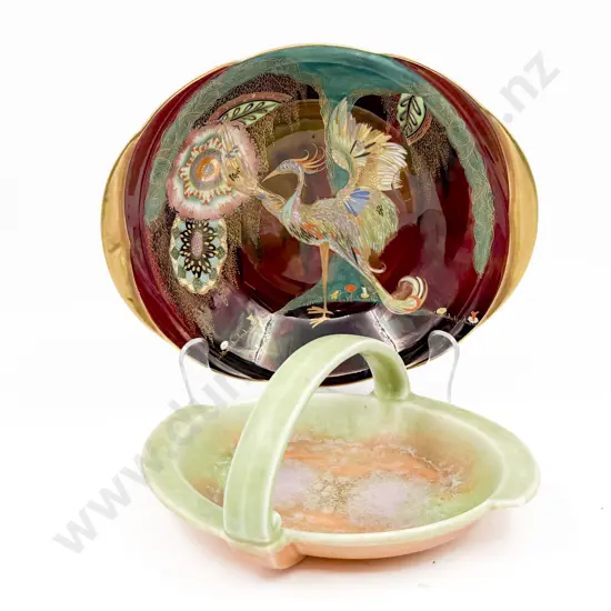 Carlton Ware Dish & Beswick Basket - Faults