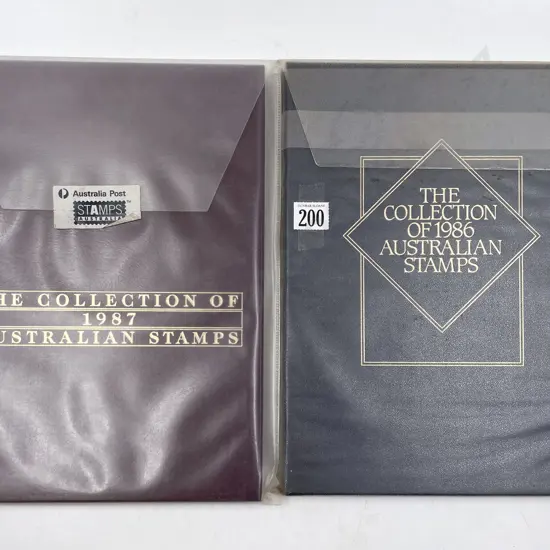 The Australian Stamp Collection Album 1986 1987