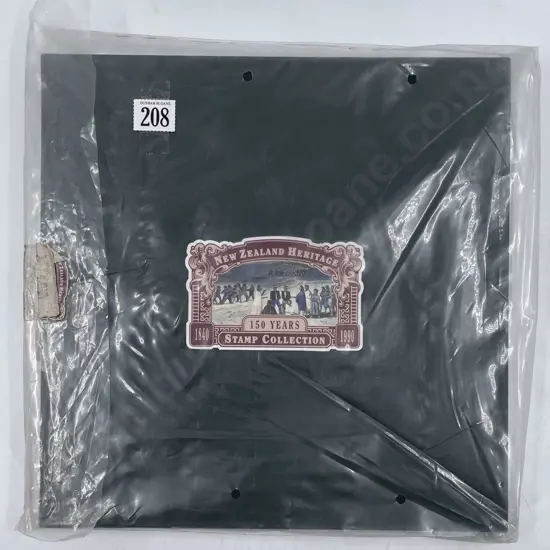 NZ Heritage Stamp Collection Album 1990