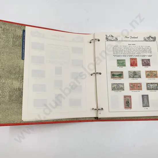 NZ Seven Seas Pictorial Stamp Album (Incomplete)