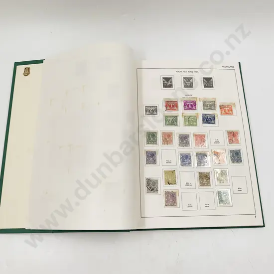 Dutch Pictorial Stamp Album (Incomplete)