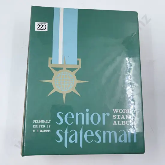 Large Pictorial World Stamp Album (Few Stamps)