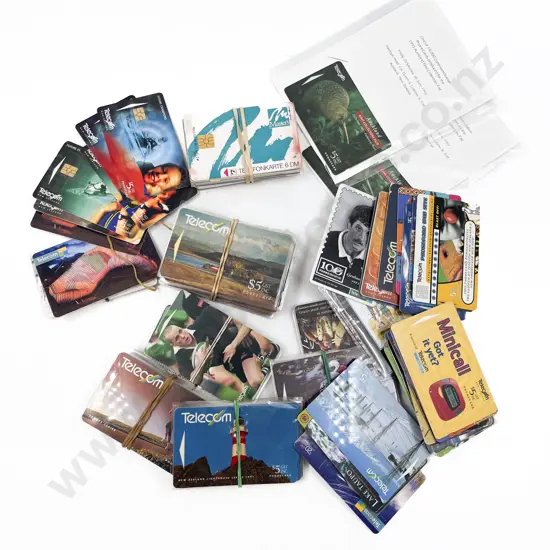 Quantity Used & Unused Telecom Cards