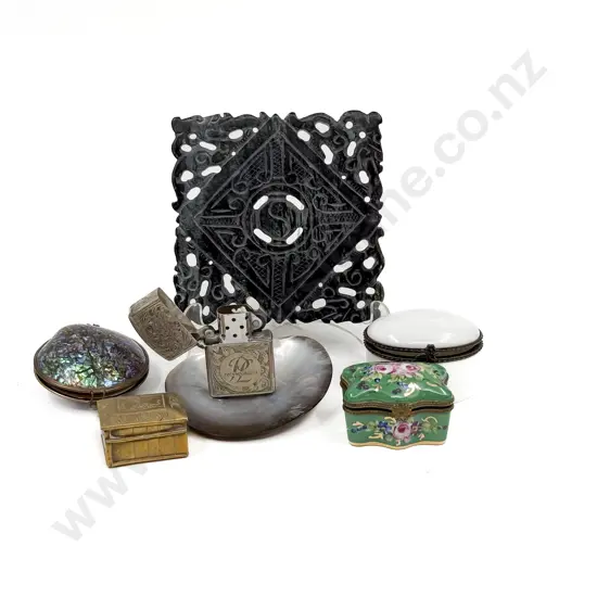 Small Quantity of Assorted Trinket Boxes etc