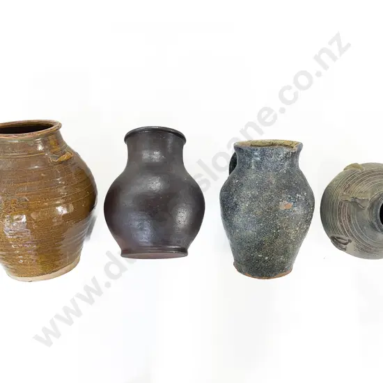Four Pieces of Assorted Pottery
