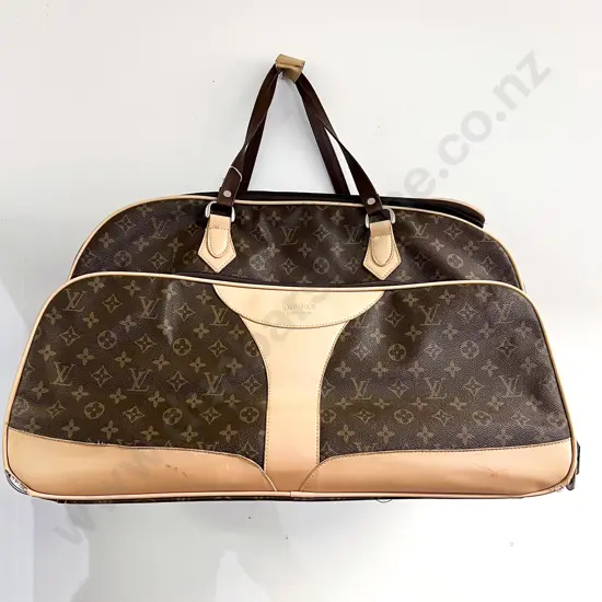 Faux Louis Vuitton Monogram Rolling Luggage Bag