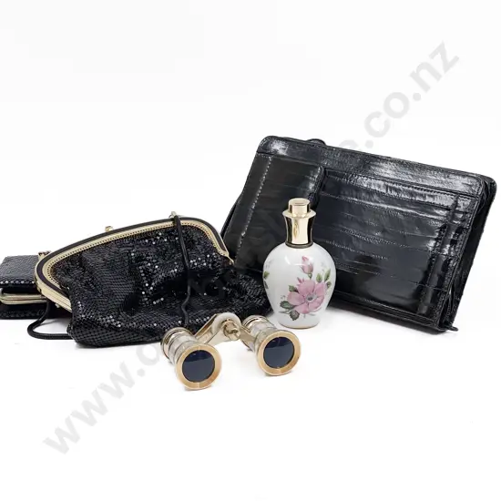 MOP Opera Glasses Oroton Purse Eel Skin Clutch Limoges Atomiser & Other