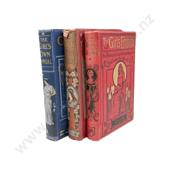 Two Girls Own Annuals with The Girls Empire Annual