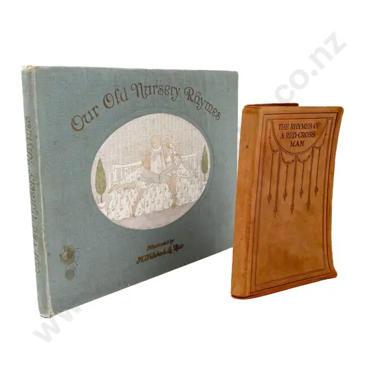 Two Vintage Nursery Rhyme Volumes