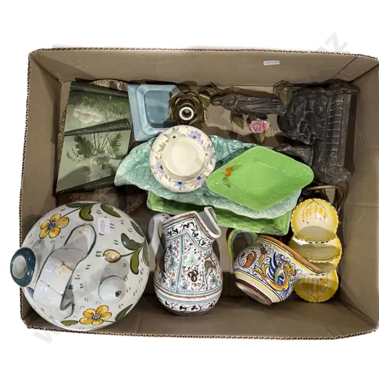 Box of Assorted China etc
