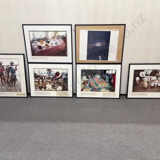 Quantity of Assorted Glen Jowitt Framed Photographs (Pacific Related etc)