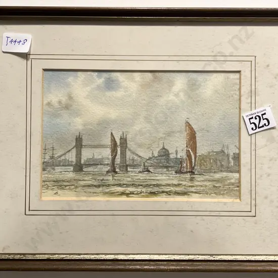 Brian Littleton - A View On The Thames