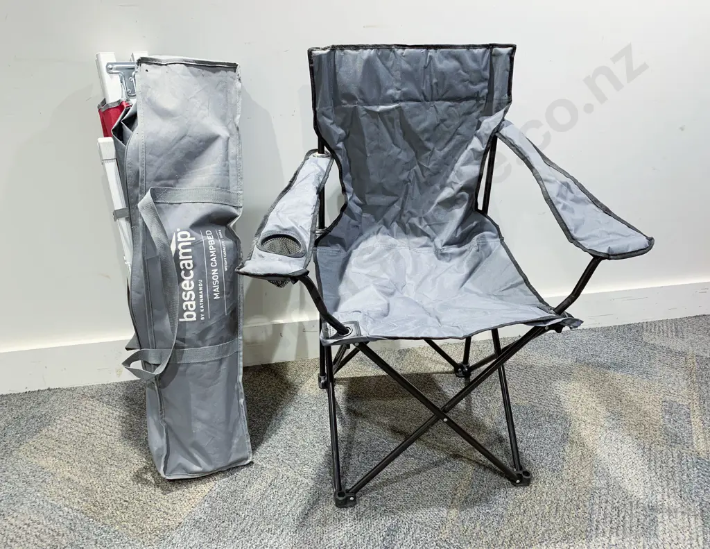 Kathmandu Camp Bed & Camp Chair Image 1++
