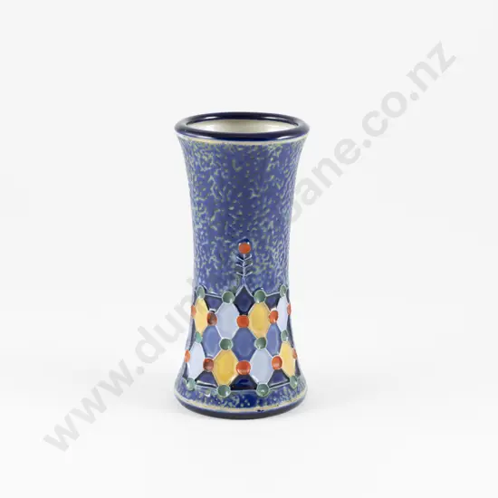 Early C20th Amphora Vase with Geometric Pattern