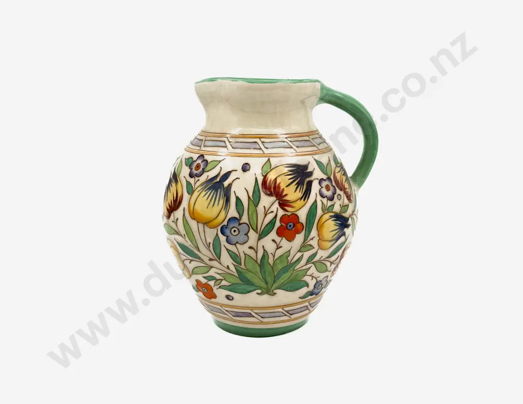 Burleigh Ware Charlotte Rhead Jug Image 1++