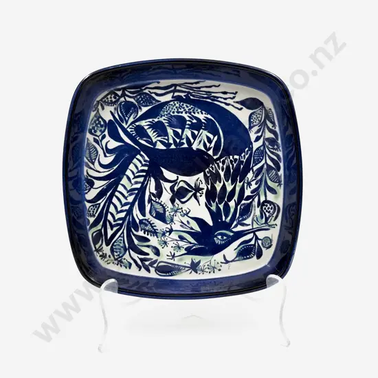 Mid C20th Royal Copenhagen Sqaure Dish