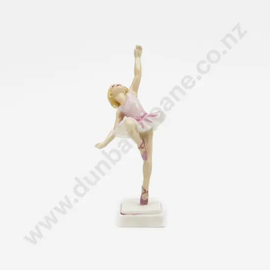 Royal Worcester Figure Ballerina Modelled by F G Doughty