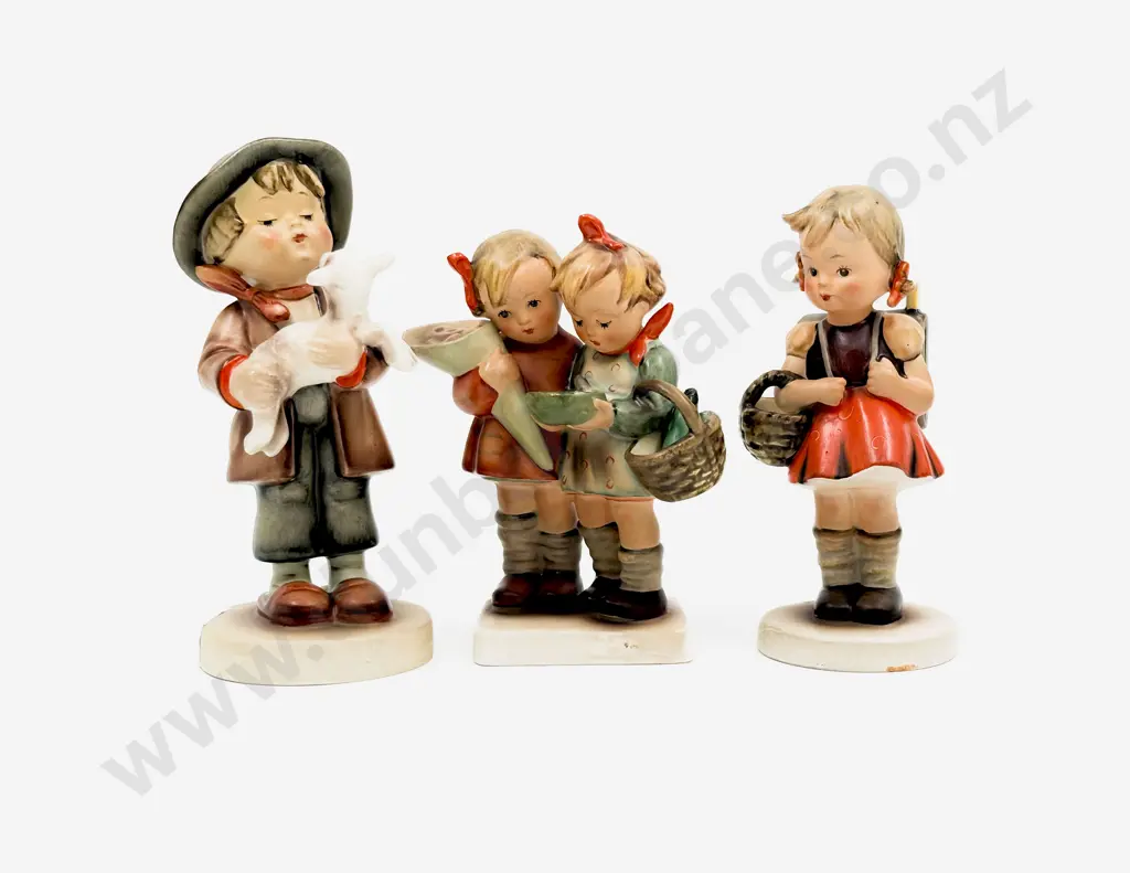 Three Goebel Hummel Child Figures Image 1++