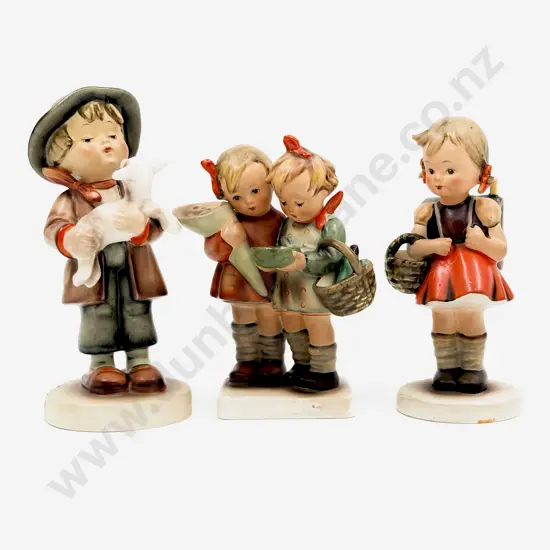 Three Goebel Hummel Child Figures
