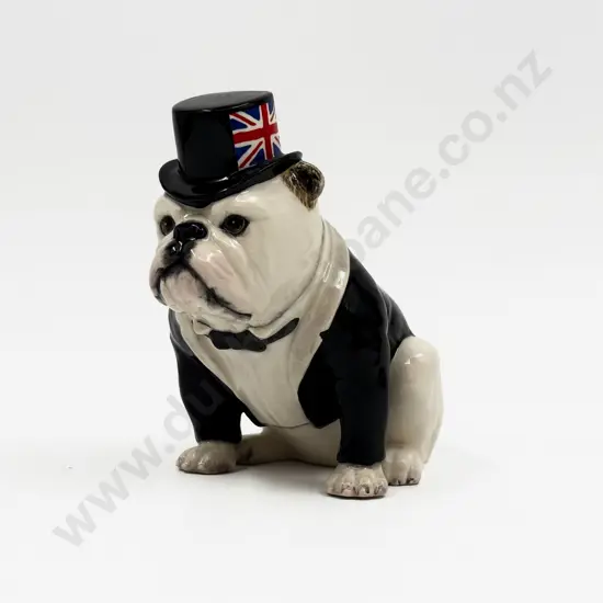 Royal Doulton The British Bulldog DA228 White Special Edition of 1000