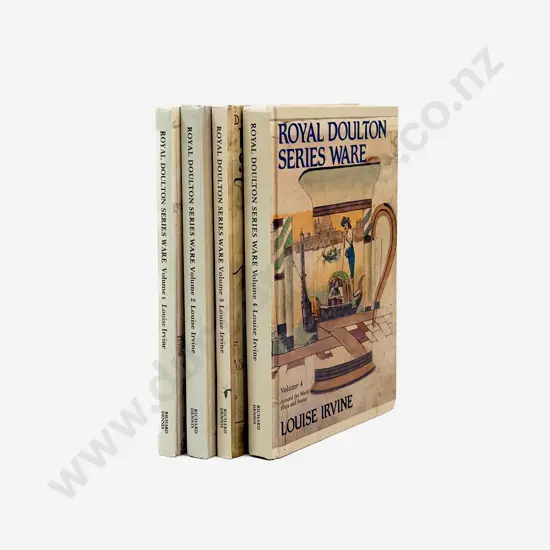 Reference Booklets Royal Doulton Series Ware Volumes 1-4