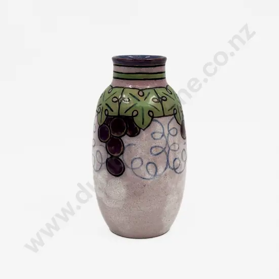 Royal Doulton Stoneware 1914 Studio Decorated Vase