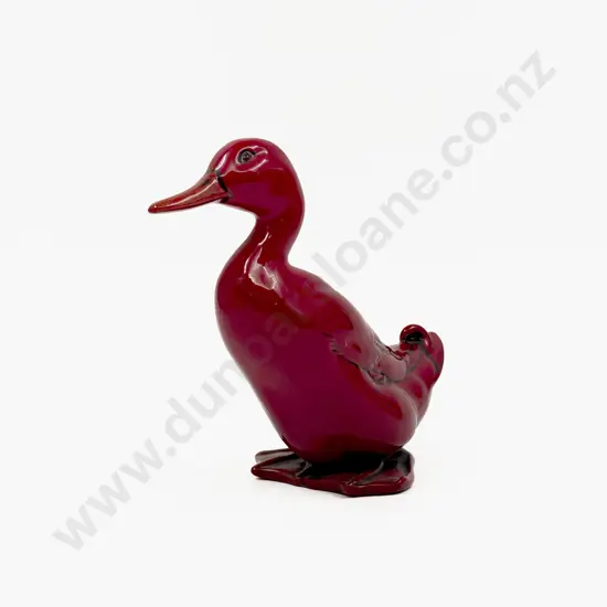 RD Flambe Centenary 1904 - 2004 Duck Ornament