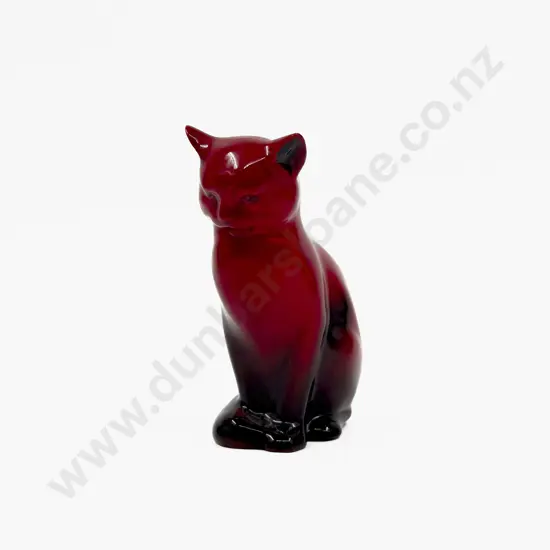 RD Flambe Cat Figure