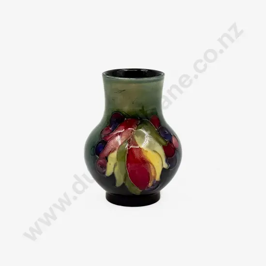 Signed Walter Moorcroft C1940 Autumn Leaf Pattern Posy Vase