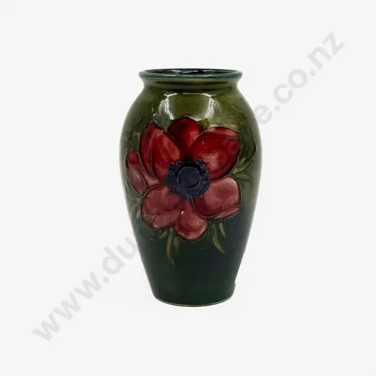 Walter Moorcroft C1940 Anemone Pattern Posy Vase