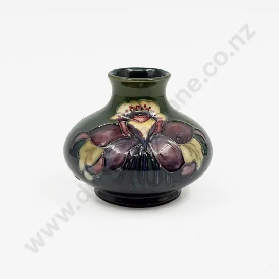 Walter Moorcroft Colombine Pattern Posy Vase