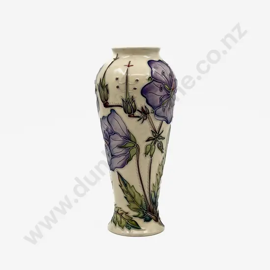 Moorcroft C2001 Modern Floral Pattern Vase