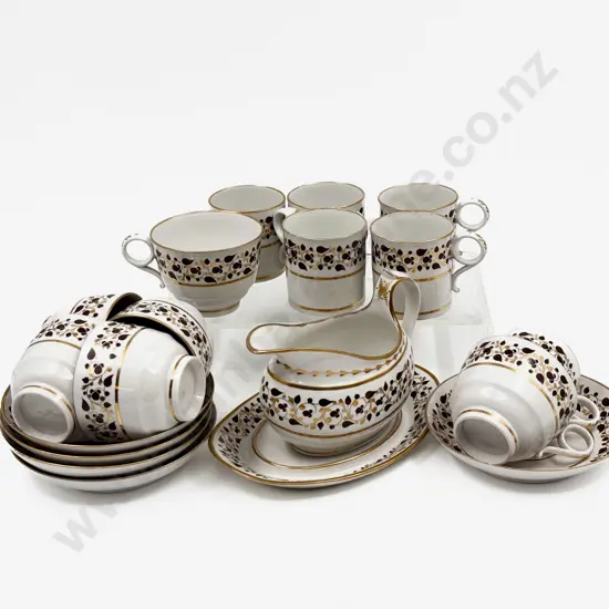 Early C19th Worcester Flight Barr & Barr Trios