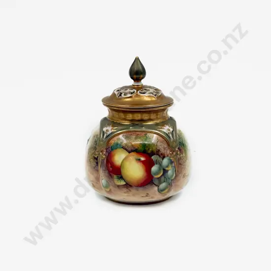Royal Worcester Urn With Cover