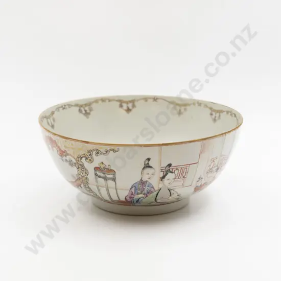 C19th Cantonese Export Ware Table Bowl