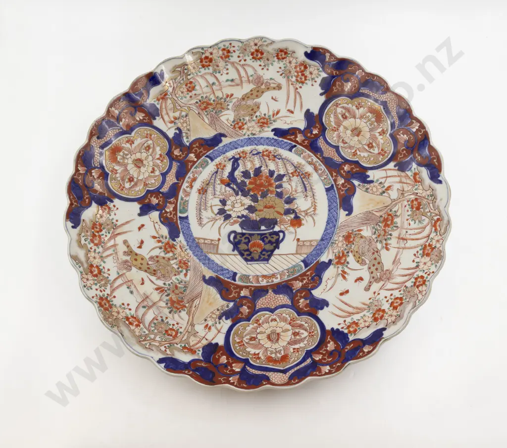 Late C19th Imari Export Ware Charger Image 1++