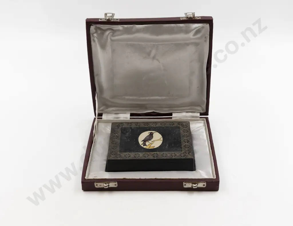 Indian Blued Steel Desk Box Image 1++