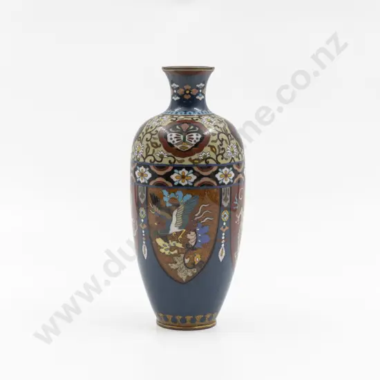 Early C20th Cloisonne Bottle Vase