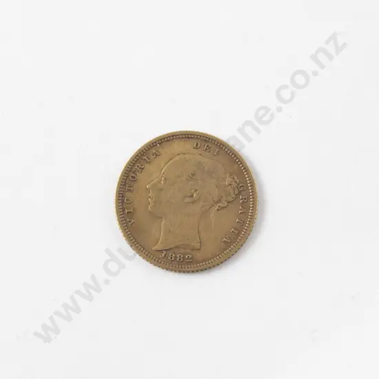 1882 Gold Half Sovereign