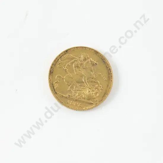 1895 Full Gold Sovereign