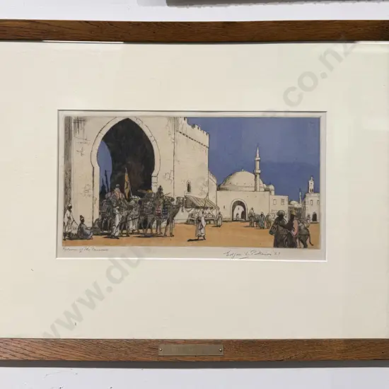 Edgar L Pattison (1872 - 1936) - Return Of The Caravan