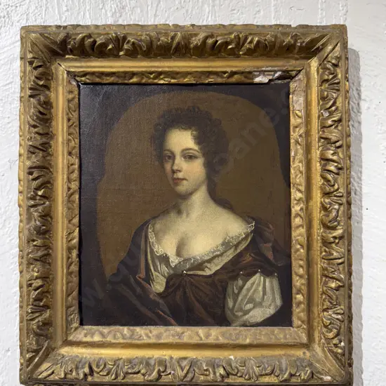 Follower of Sir Peter Lely (British 1618 - 1680) - Portrait of a Lady