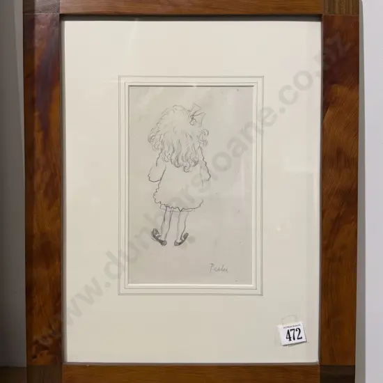 Mervyn Peake (British 1911 - 1968) - Little Girl