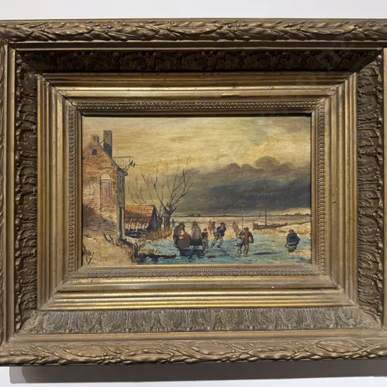 Late C19th European Coastal Scene