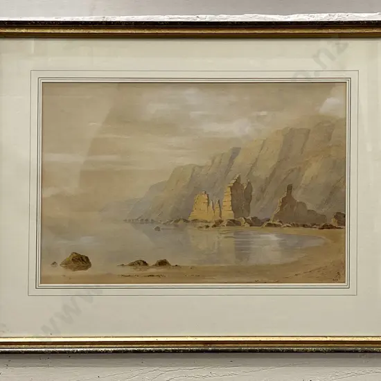 Unknown Artist - Coastal Landscape