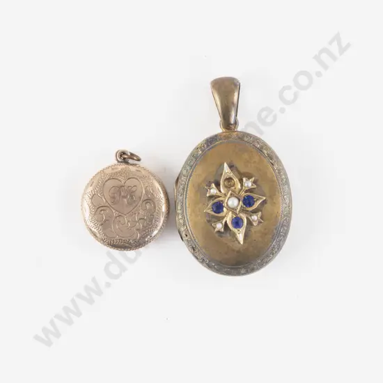 Victorian 9ct Circular Photo Locket