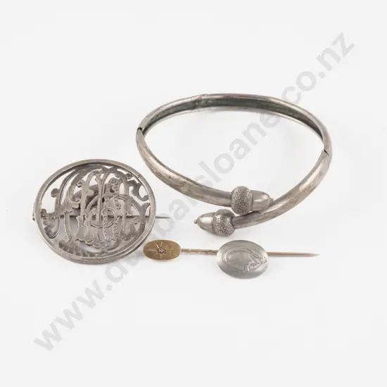 Victorian 15ct Diamond Stick Pin