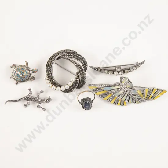 Collection of S/S Marcasite Jewellery