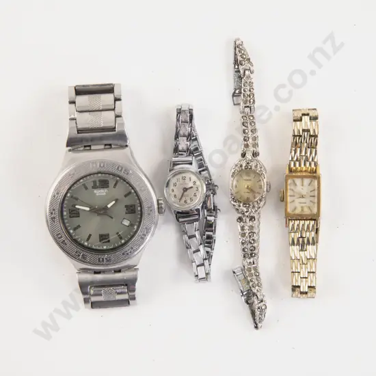 Four Various Gent and Ladies Wrist Watches